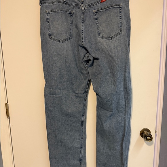 Wrangler Blue Straight Jeans Classic Style - Picture 5 of 6